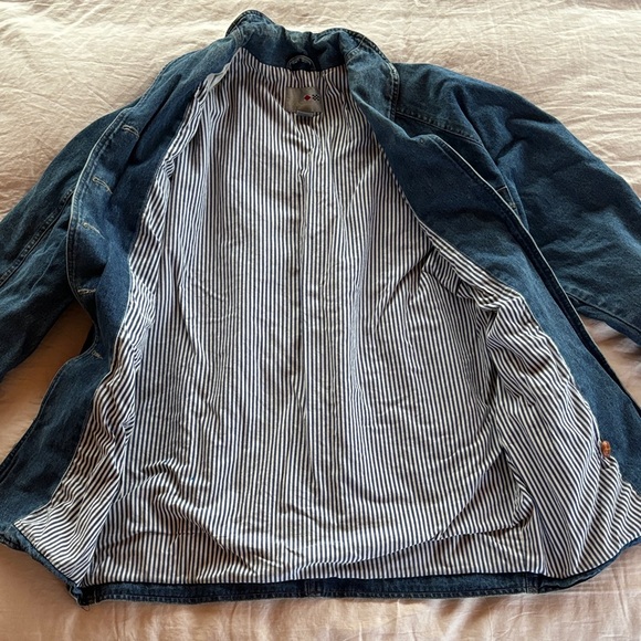 Vintage 80’s Denim Chore Coat - Picture 3 of 8